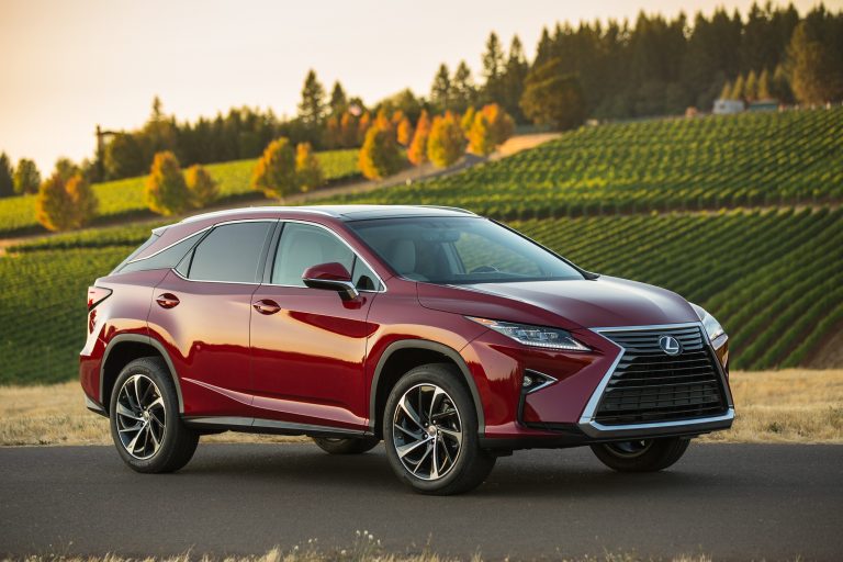 2018_Lexus_RX_350 red side Lexus of Jacksonville