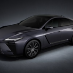 Silver 2026 Lexus ES posed