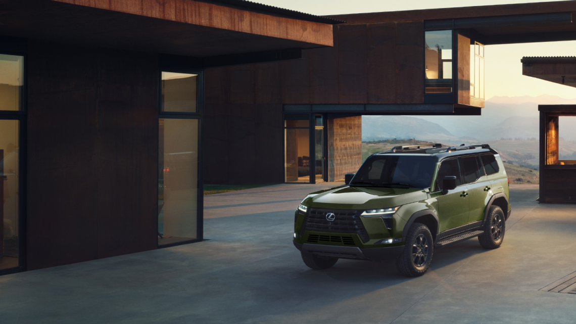 2026 Lexus GX parked at a home