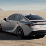 Iridium silver 2026 Lexus IS 350 F SPORT parked