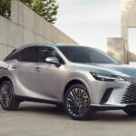 Lexus RX PHEV plugged in